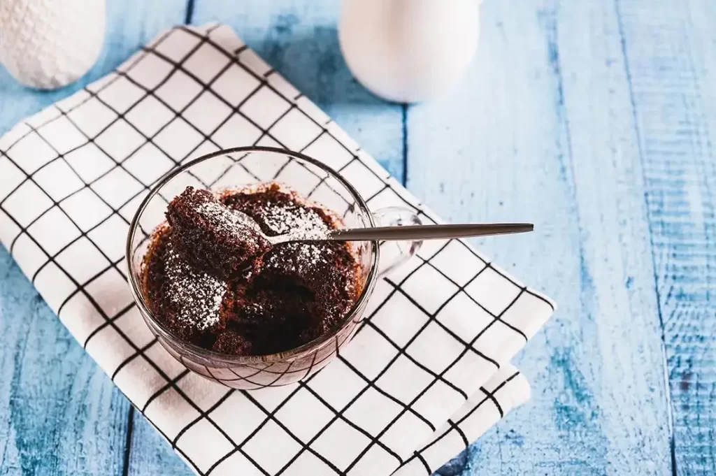 Mug Brownie Without Cocoa Powder Recipe