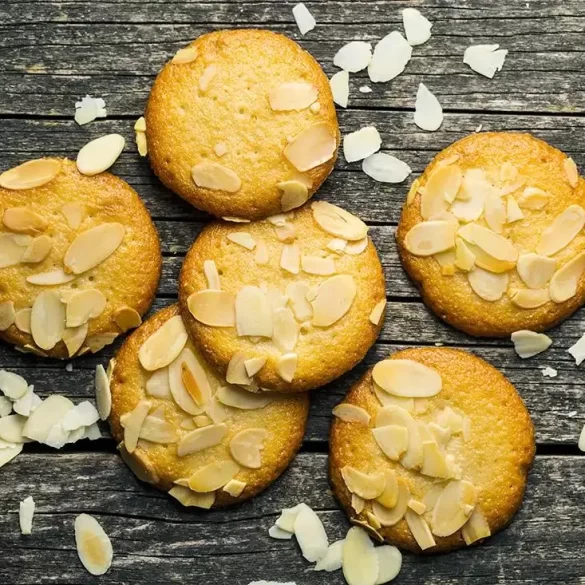 Crunchy Almond Cookies Recipe