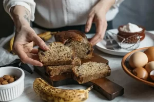 4 ingredient banana bread recipe 1