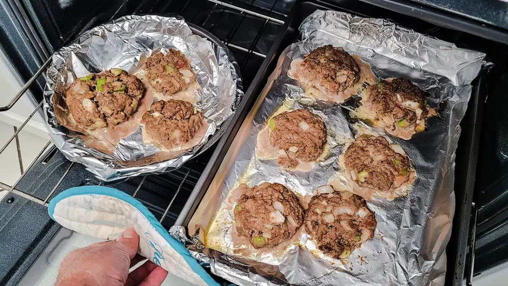 Air-Fryer-Turkey Burgers