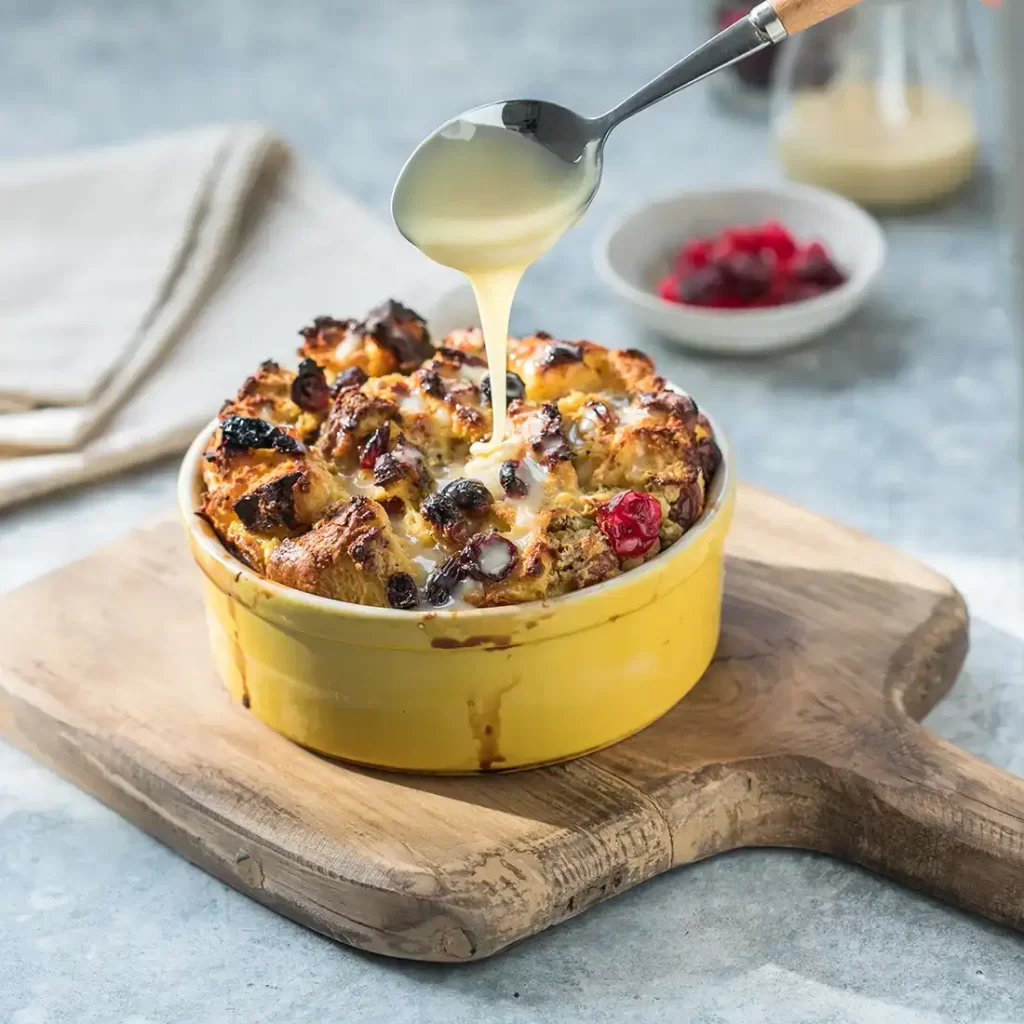 Bread Pudding with Spiced Rum Sauce Bread Pudding with Spiced Rum Sauce
