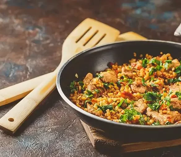 Mexican Beef and Rice Skillet Recipe