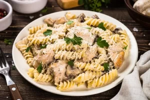 Parmesan Garlic Chicken Pasta 2