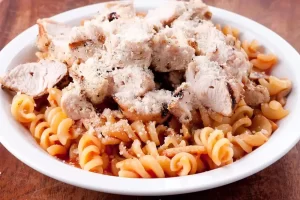 Parmesan Garlic Chicken Pasta 5