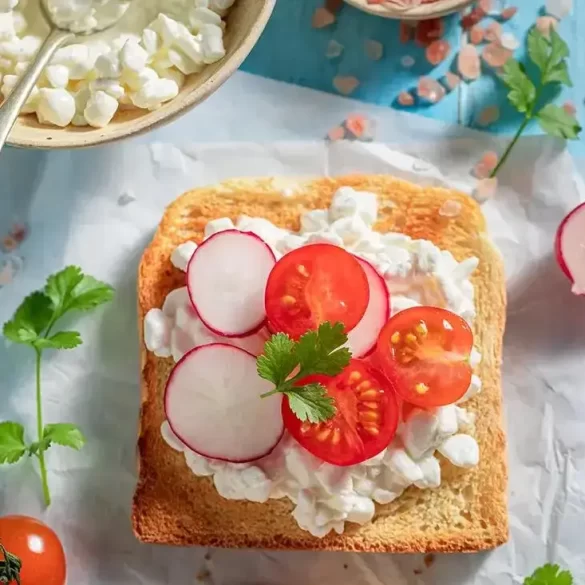 Cottage Cheese Toast Recipe