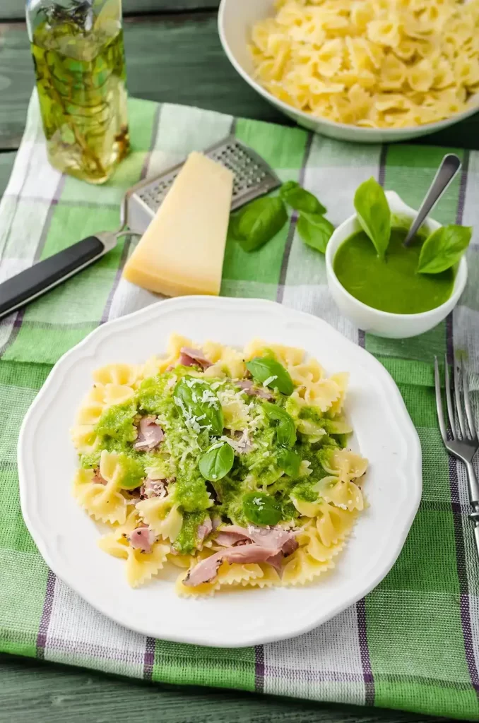 Pancetta Peas Pasta