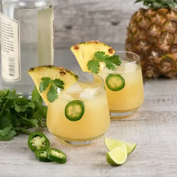 Pineapple Jalapeno Margarita Recipe Pineapple Jalapeno Margarita Recipe