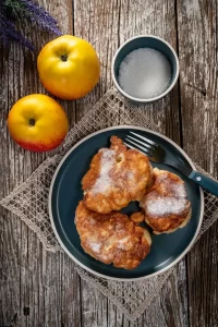 Air-Fryer-Peach-Fritters-5