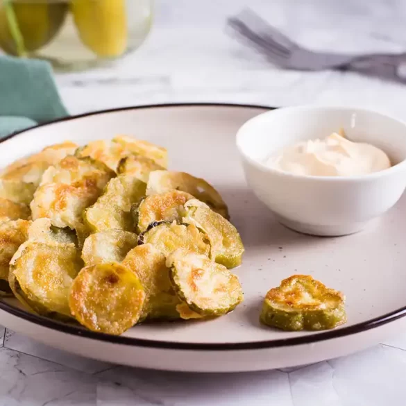 Homemade Pickle Chips