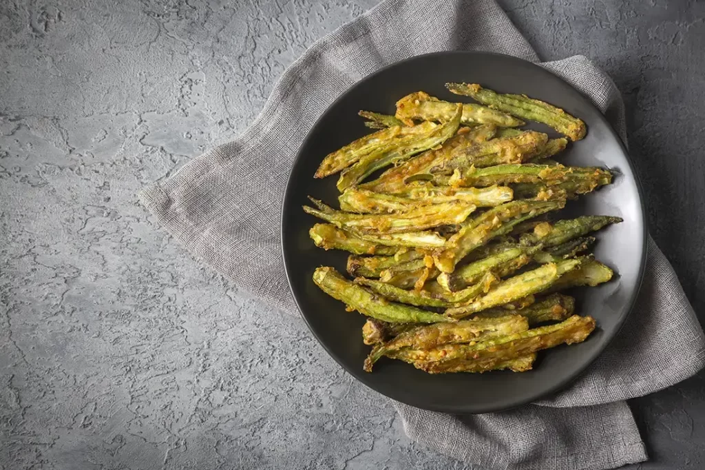 Frozen-Okra-in-Air-Fryer-3