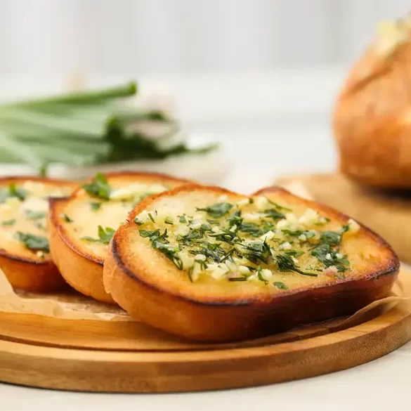 Greek Yogurt Garlic Bread