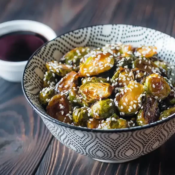 Honey Sriracha Brussel Sprouts