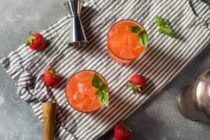 Strawberry-Tequila-Smash-Cocktail