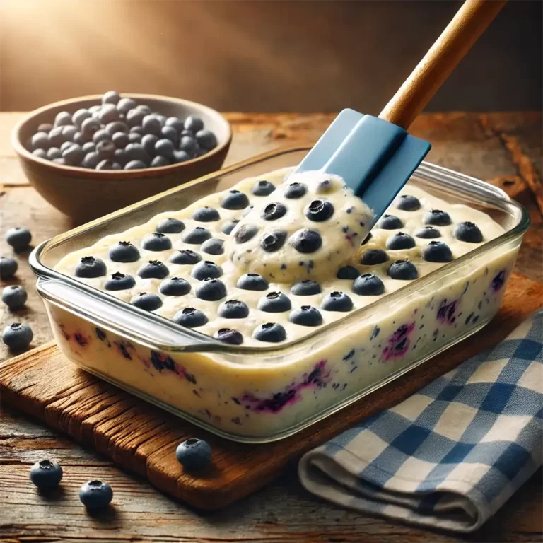 Blueberry Cottage Cheese Breakfast Bake