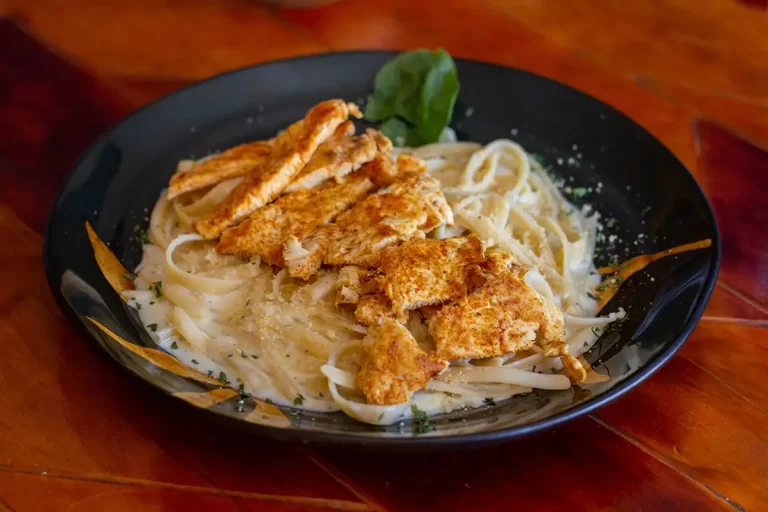 blackened chicken alfredo