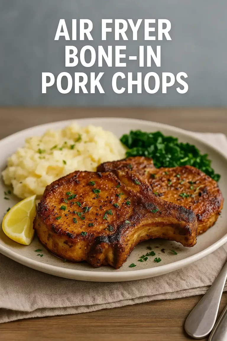 Bone In Pork Chops