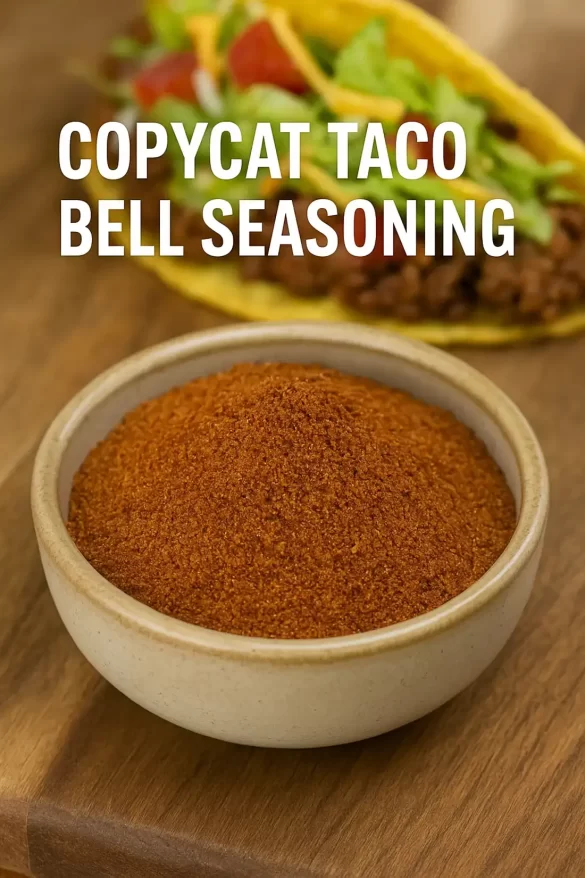 Copycat Taco Bell Seasoning Recipe