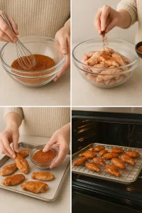 Dry Rub Baked Chicken Wings Recipe
