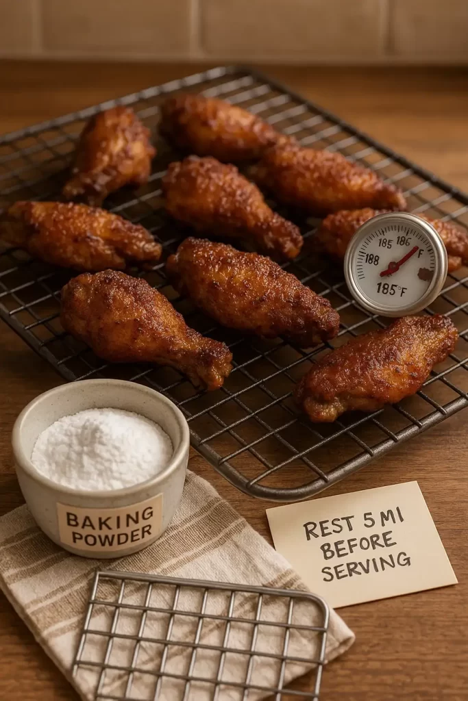 Dry Rub Baked Chicken Wings Recipe