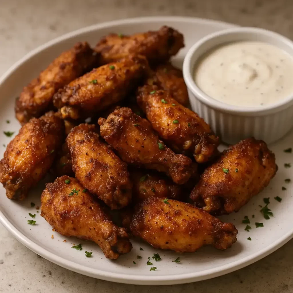 Dry Rub Baked Chicken Wings