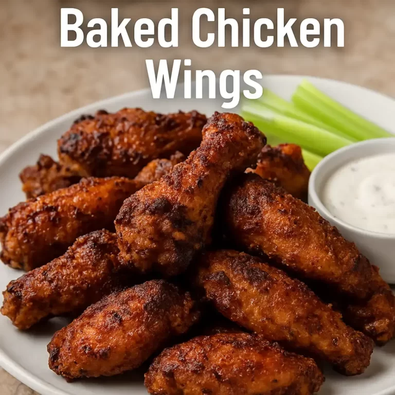 Dry Rub Baked Chicken Wings
