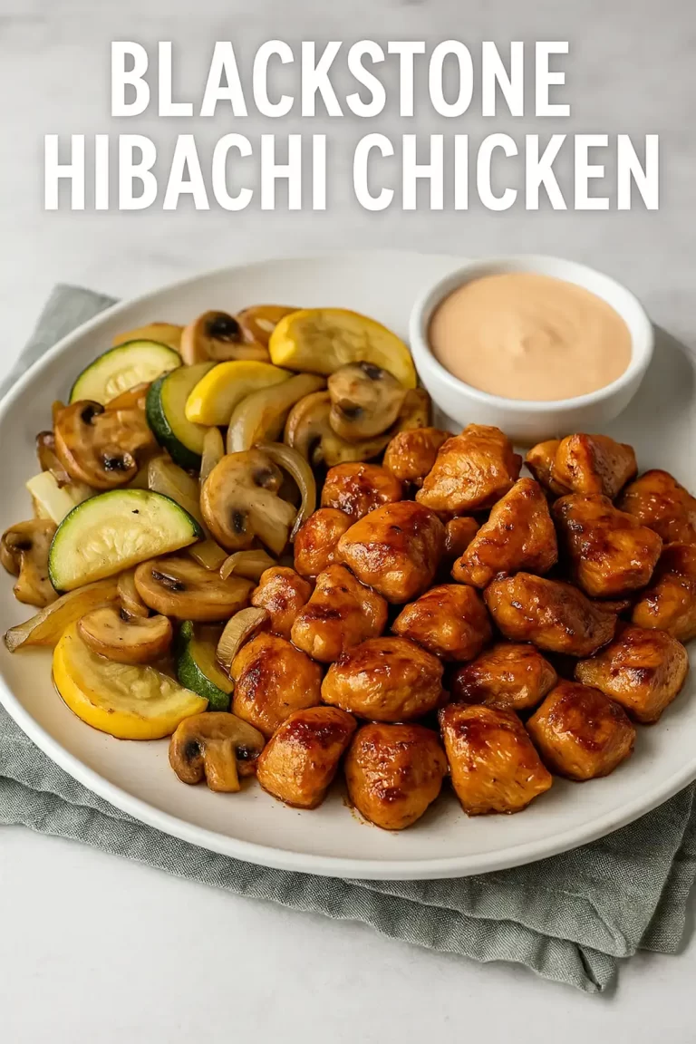 Hibachi on the Blackstone