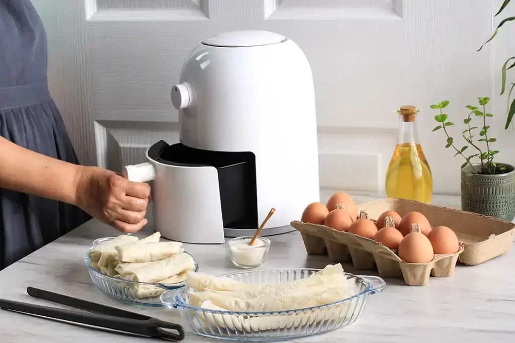 Air Fryer Poached Eggs