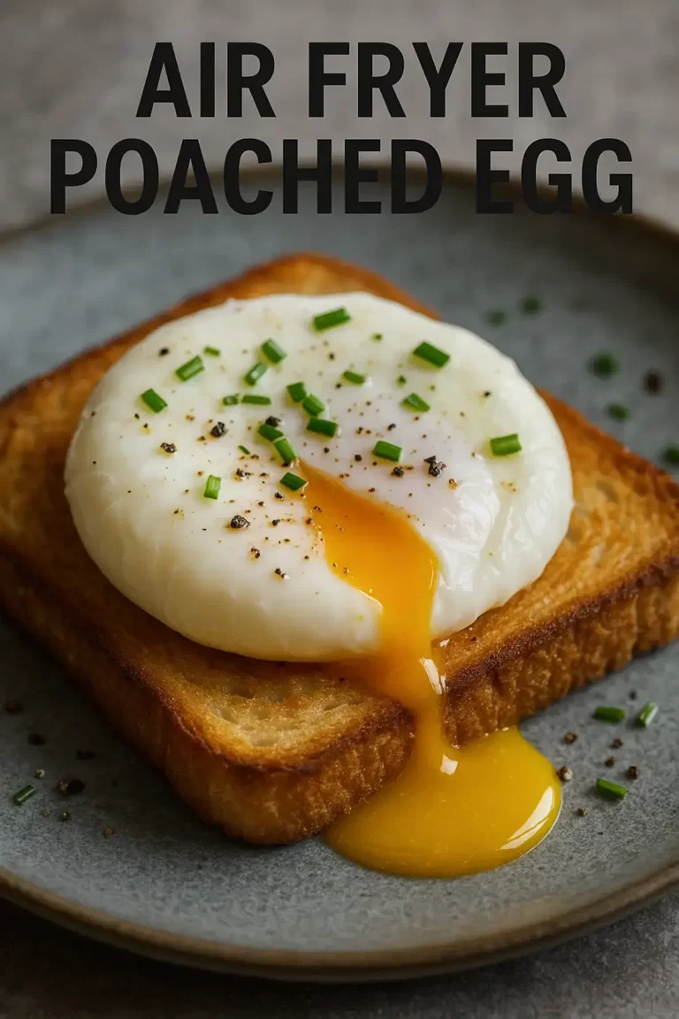 Air Fryer Poached Eggs