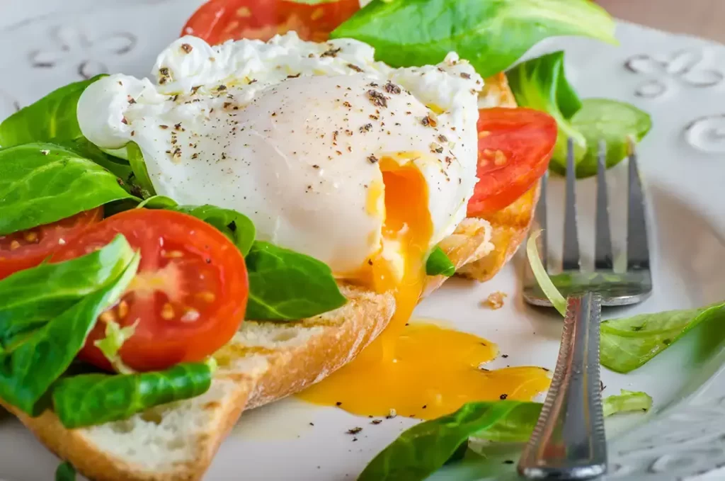 Air Fryer Poached Eggs