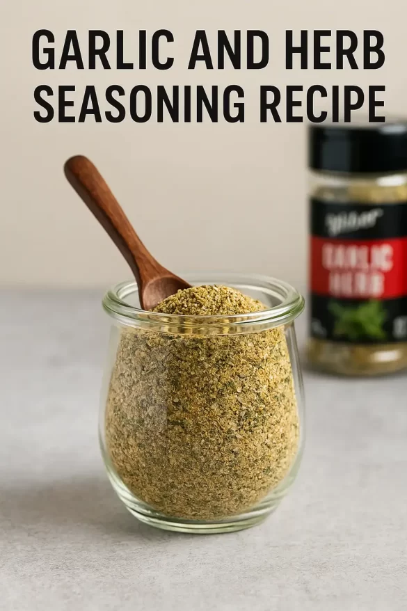 Garlic and Herb Seasoning