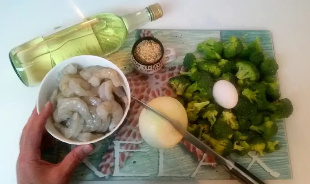 Honey Garlic Shrimp, Sausage, and Broccoli Recipe