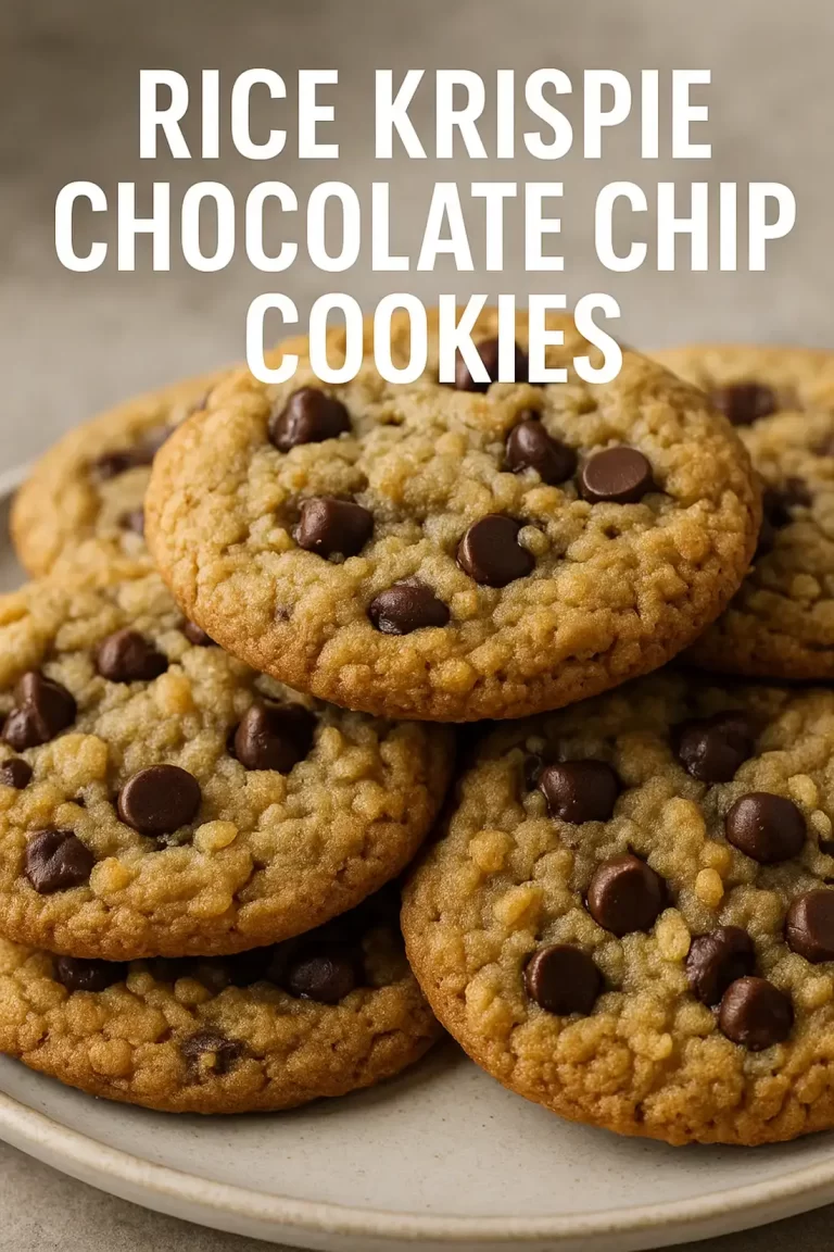 Rice Krispie Chocolate Chip Cookies Rice Krispie Chocolate Chip Cookies