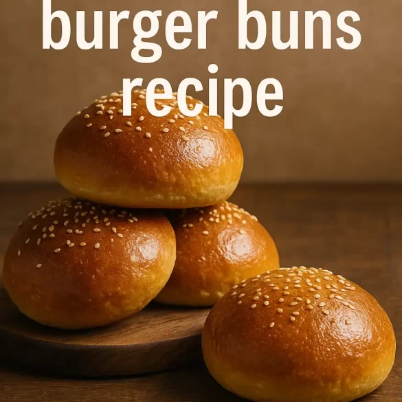 sourdough burger buns recipe