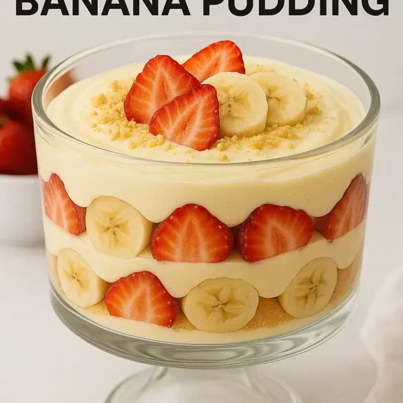 Strawberry Banana Pudding