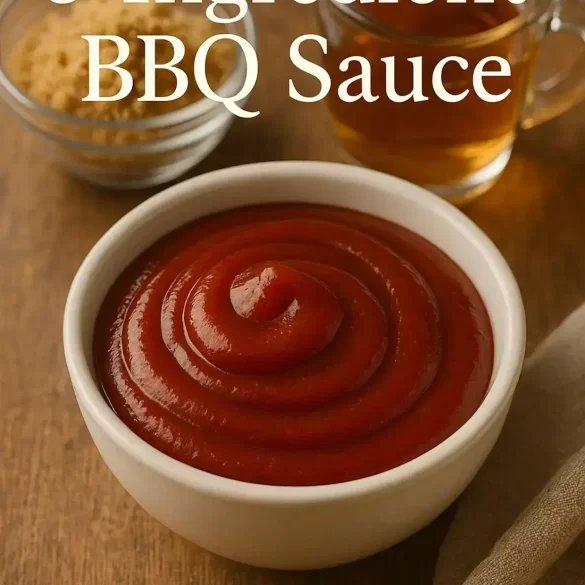 3 Ingredient BBQ Sauce