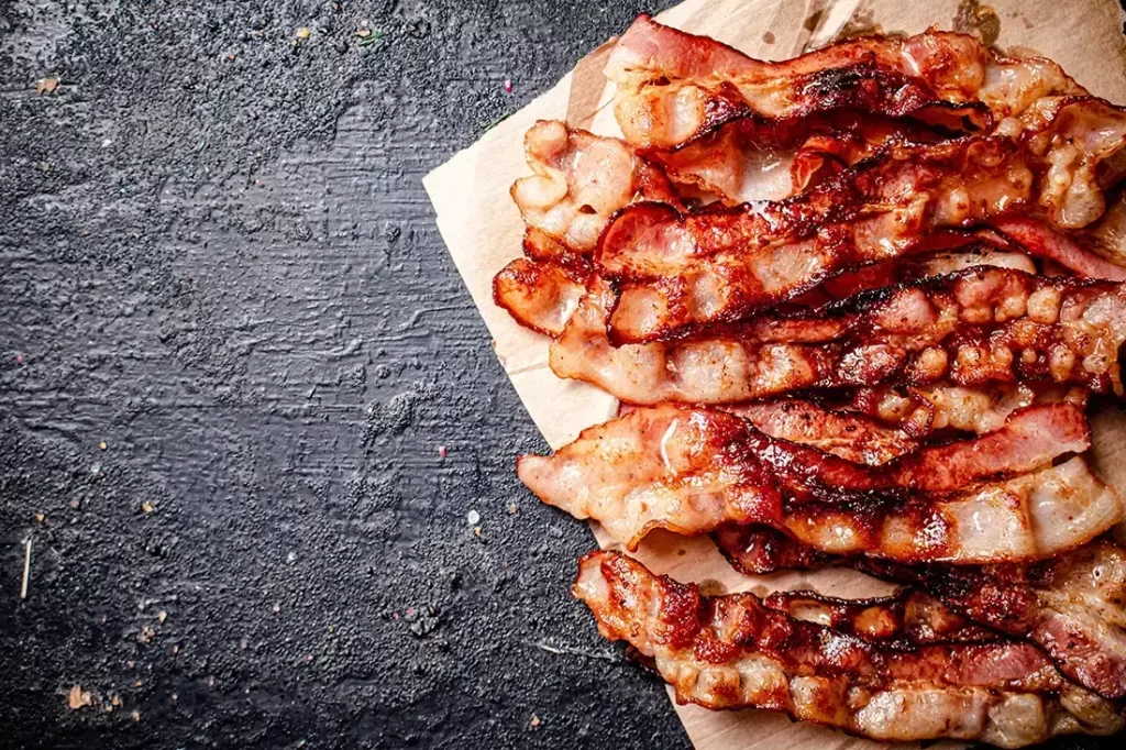 Baked Turkey Bacon in Oven