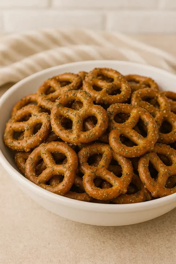 Garlic Ranch Pretzels Recipe