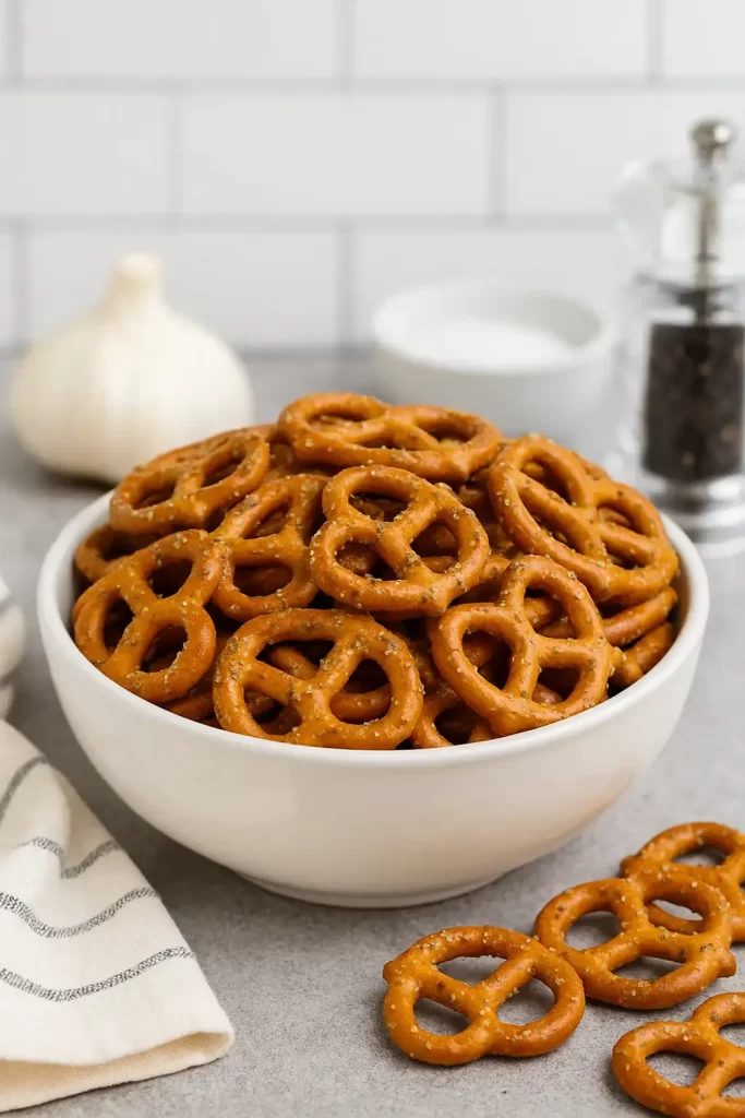 Garlic Ranch Pretzels Recipe