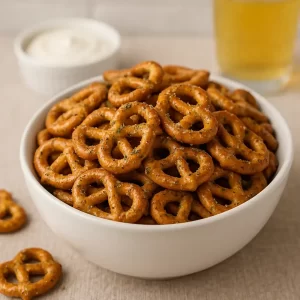 Garlic Ranch Pretzels Recipe