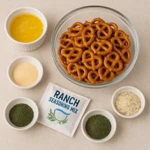 Garlic Ranch Pretzels Recipe
