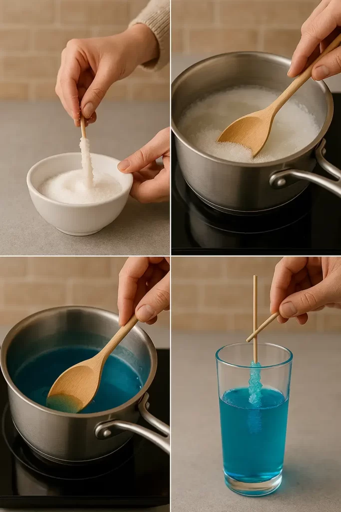 How to Make Crystal Candy: A Sweet Science Experiment You Can Eat! 9 Crystal Candy