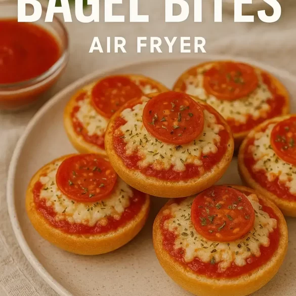 bagel bites air fryer recipe
