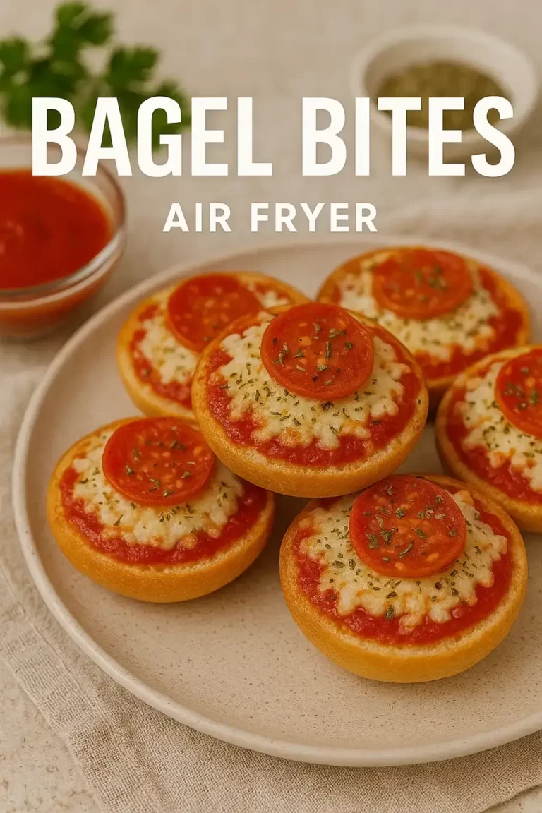 bagel bites air fryer recipe