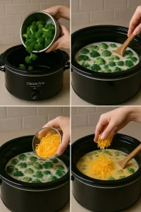 Crockpot Broccoli Cheese Soup 12