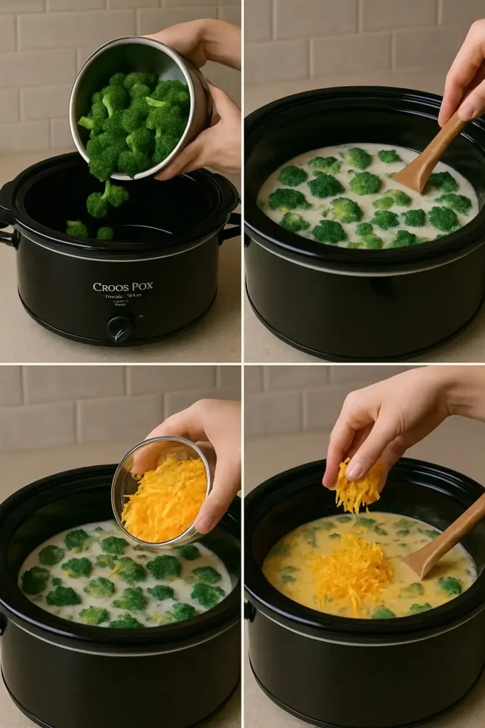 Crockpot Broccoli Cheese Soup 12