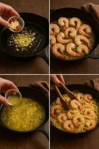 Easy Shirimp scampi