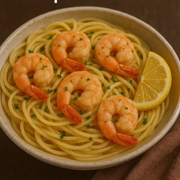 Easy Shirimp scampi