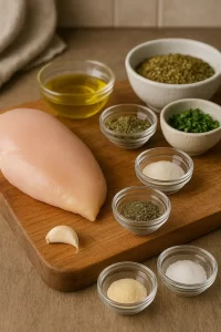 Herb Crusted Chicken Texas