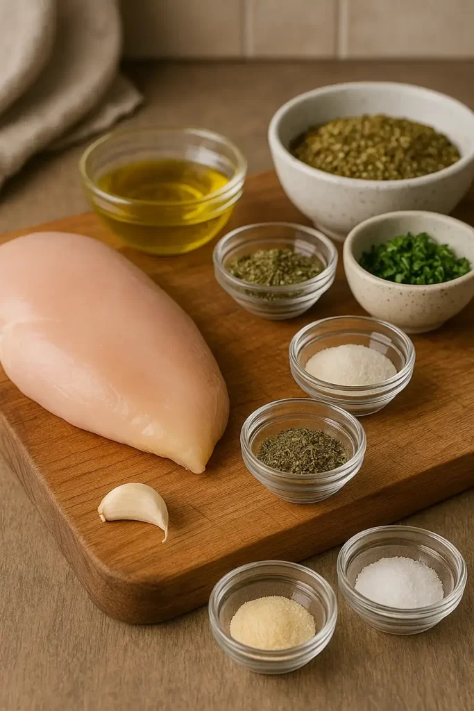 Herb Crusted Chicken Texas