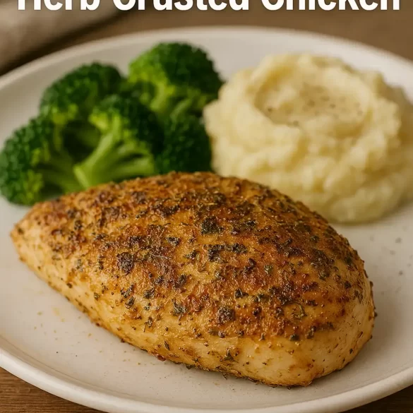 Herb Crusted Chicken Texas